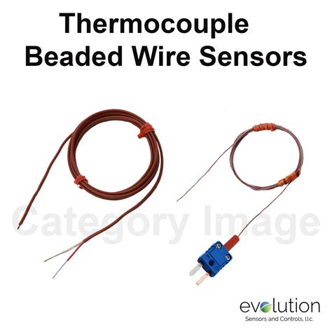 beaded thermocouple.